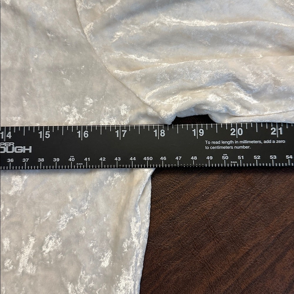SnoSkins Crushed Velvet Long Sleeve Turtleneck - Picture 6 of 7